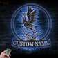 Birds LED Metal Sign - Wix Decor