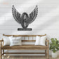 Motorcycle LED Metal Sign - Wix Decor