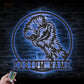 Birds LED Metal Sign 