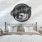 Coffee Shop Led Metal Sign - Wix Decor