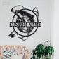 Fishing LED Metal Sign 