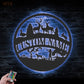 Hunting LED Metal Sign - Wix Decor