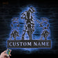 Motorcycle LED Metal Sign - Wix Decor