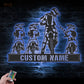 Motorcycle LED Metal Sign - Wix Decor
