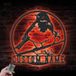 Birds LED Metal Sign 