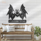 Birds LED Metal Sign 
