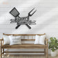 BBQ & Patio LED Metal Sign - Wix Decor