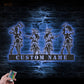 Motorcycle LED Metal Sign - Wix Decor