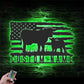 Farm LED Metal Sign 