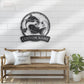 Fishing LED Metal Sign 