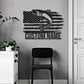 Fishing LED Metal Sign 