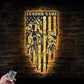 Motorcycle LED Metal Sign - Wix Decor