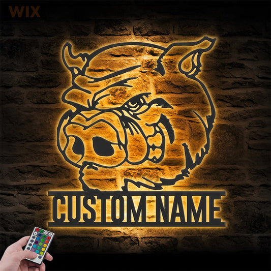 Hunting LED Metal Sign - Wix Decor