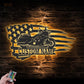 Motorcycle LED Metal Sign - Wix Decor