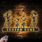 Motorcycle LED Metal Sign - Wix Decor