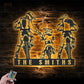 Motorcycle LED Metal Sign - Wix Decor