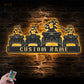 Motorcycle LED Metal Sign - Wix Decor