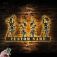 Motorcycle LED Metal Sign - Wix Decor