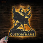 Hunting LED Metal Sign - Wix Decor