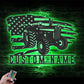 Farm LED Metal Sign 