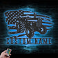 Farm LED Metal Sign 