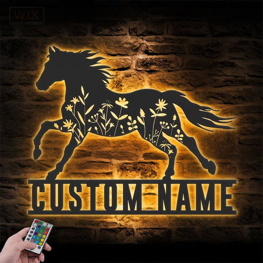 Farm LED Metal Sign