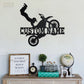 Mountain Bike LED Metal Sign - Wix Decor
