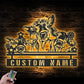 Farm LED Metal Sign 