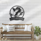 Fishing LED Metal Sign - Wix Decor