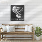 Guitar LED Metal Sign 