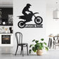Mountain Bike LED Metal Sign - Wix Decor
