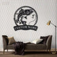 Fishing LED Metal Sign - Wix Decor