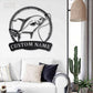 Fishing LED Metal Sign - Wix Decor