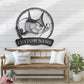 Fishing LED Metal Sign - Wix Decor