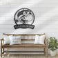 Fishing LED Metal Sign - Wix Decor