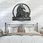 Horse LED Metal Sign 