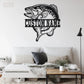Fishing LED Metal Sign - Wix Decor