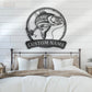 Fishing LED Metal Sign - Wix Decor