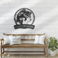 Fishing LED Metal Sign - Wix Decor
