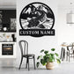 Fishing LED Metal Sign - Wix Decor