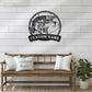 Fishing LED Metal Sign - Wix Decor