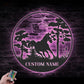 Horse LED Metal Sign 