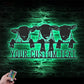 Farm LED Metal Sign 