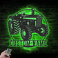 Farm LED Metal Sign 