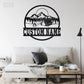 Camping & Hiking LED Metal Sign - Wix Decor