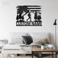 Camping & Hiking LED Metal Sign - Wix Decor