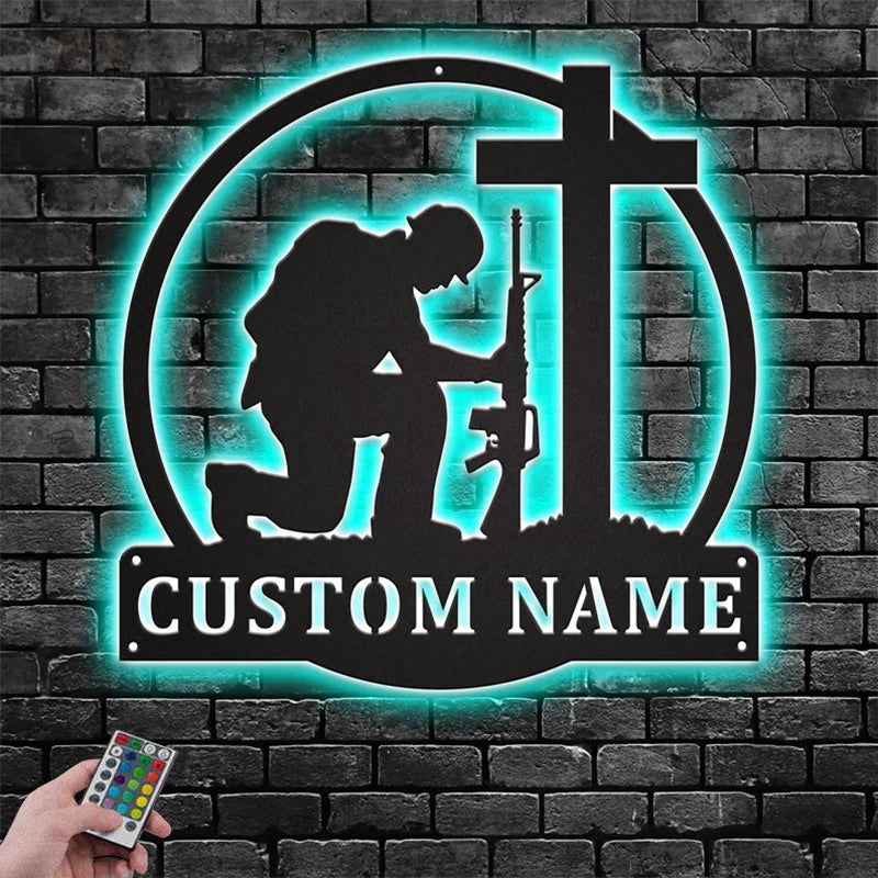 Catholic LED Metal Sign - Wix Decor