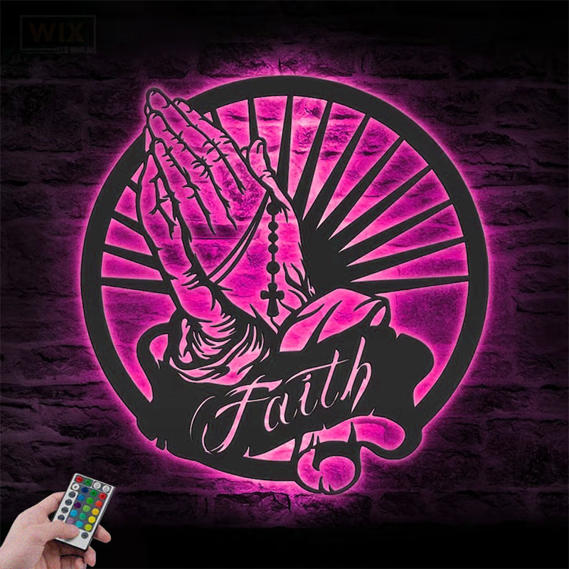 Catholic LED Metal Sign - Wix Decor