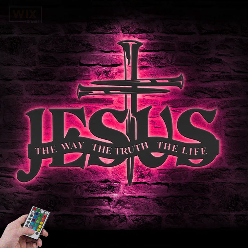 Catholic LED Metal Sign - Wix Decor