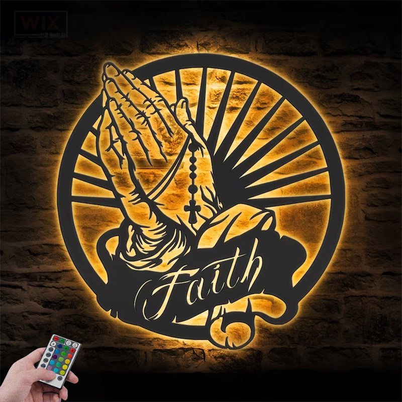Catholic LED Metal Sign - Wix Decor